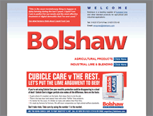 Tablet Screenshot of bolshaws.com